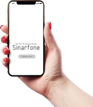 sinarfone hand